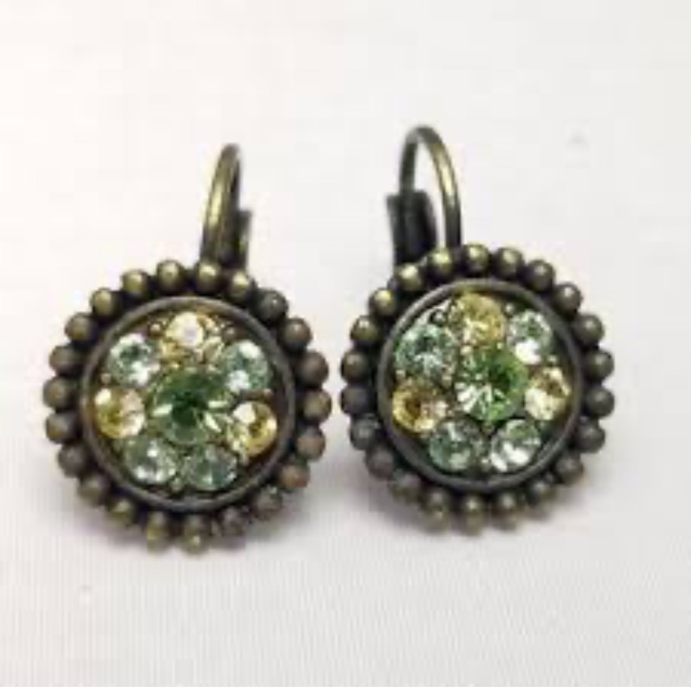 Lia Sophia scroll earrings